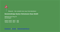 Desktop Screenshot of ghh-bonn.de